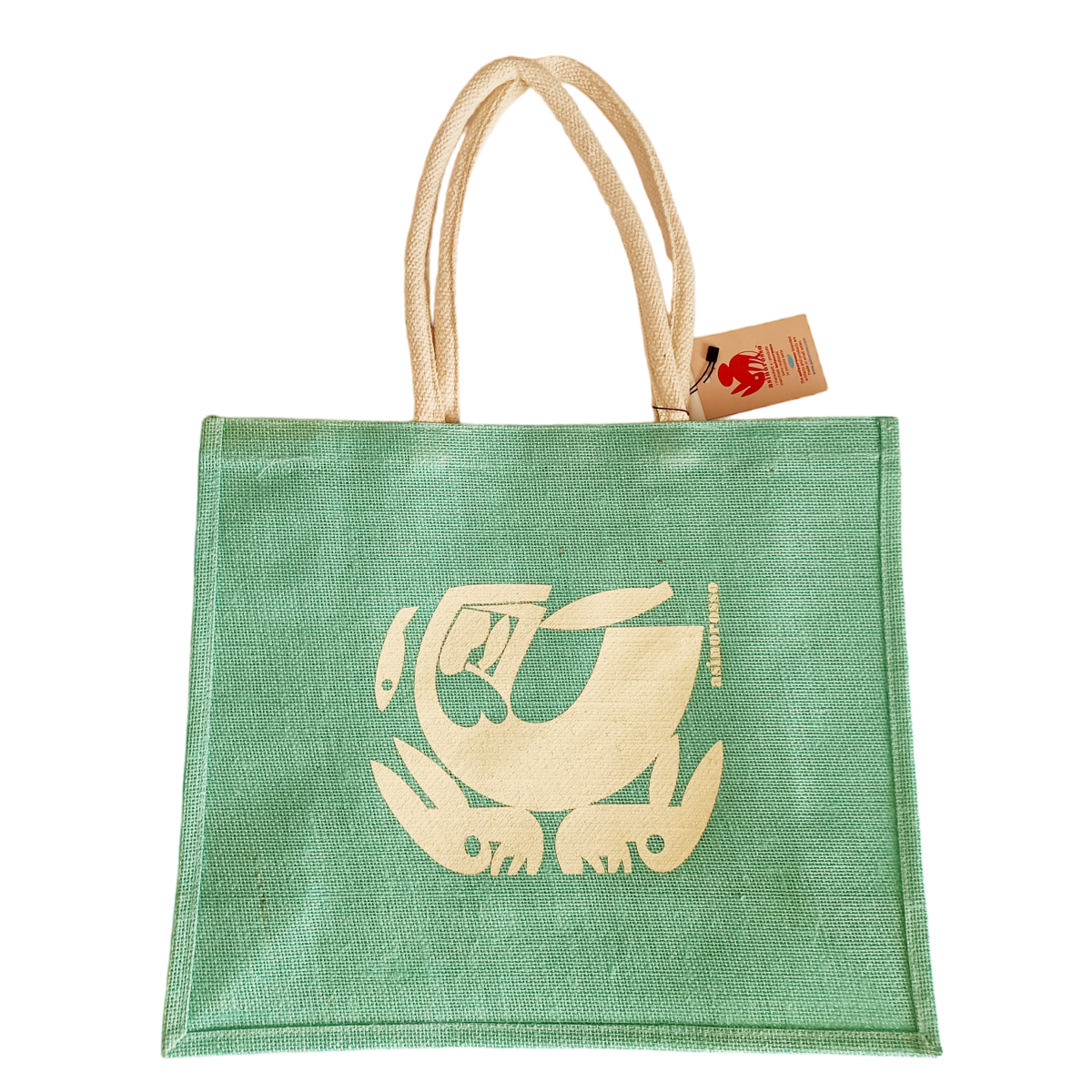 Borsa Juta con soffietto