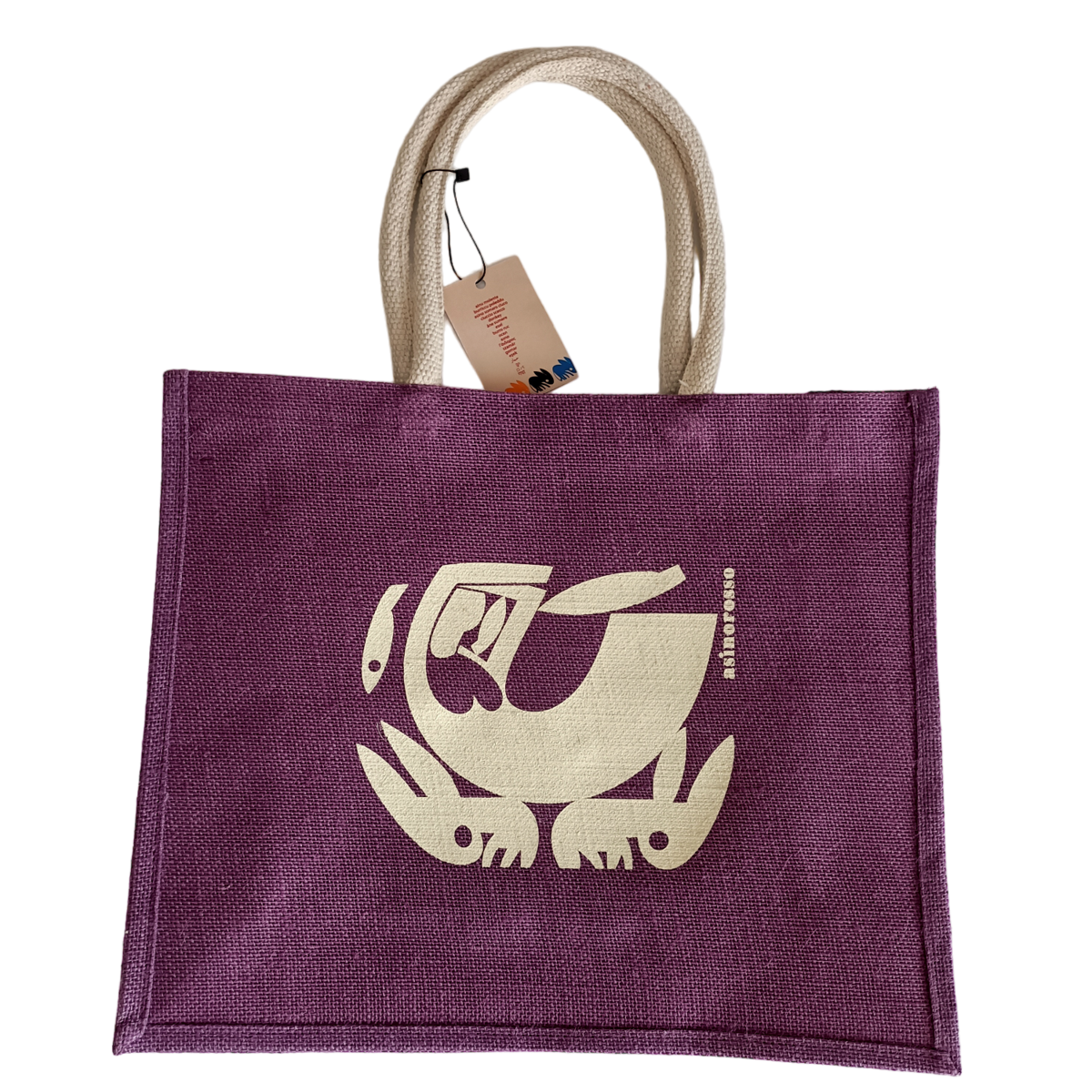 Borsa Juta con soffietto