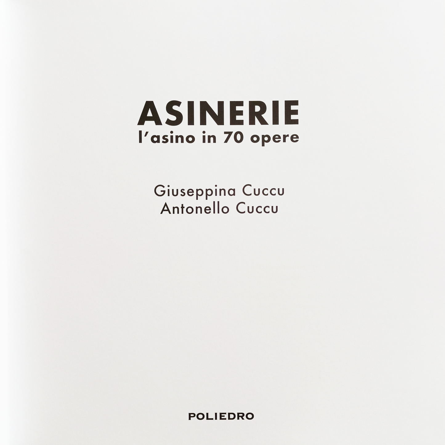 Asinerie, l'asino in 70 opere